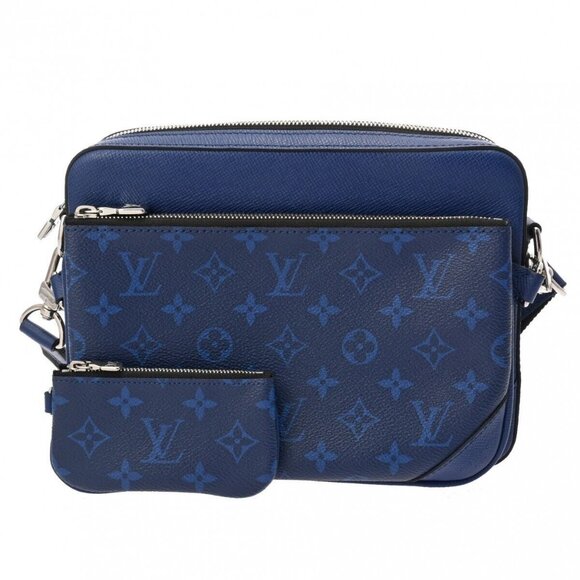 LOUIS VUITTON Taiga Rama blue M69443 shoulder bag 800000130647000 - Picture 1 of 10